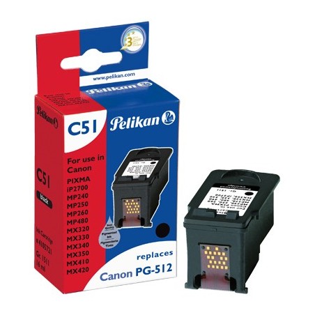 Pelikan PG-512 BK cartuccia d'inchiostro 1 pz Nero per foto