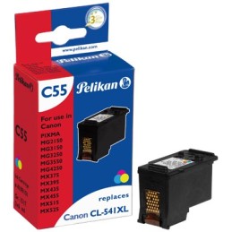 Pelikan C55 cartuccia d'inchiostro 1 pz Ciano, Magenta, Giallo