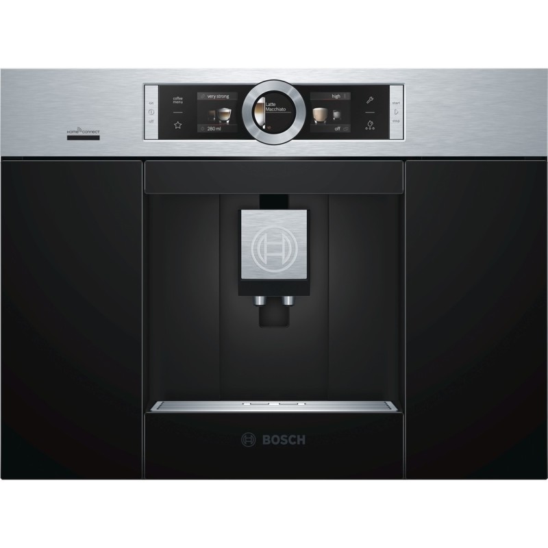 Bosch CTL636ES6 Serie 8 Einbau-Kaffee-Vollautomat schwarz / edelstahl