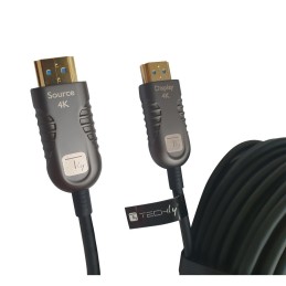 Techly ICOC HDMI-HY2-020 cavo HDMI 20 m HDMI tipo A (Standard) Nero