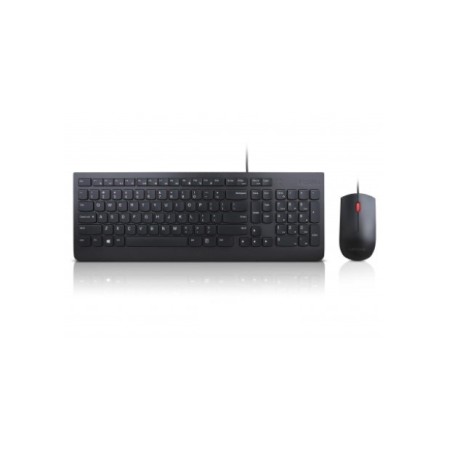 Lenovo 4X30L79910 tastiera Mouse incluso USB QWERTY Portoghese Nero