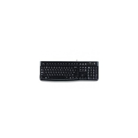 Logitech K120 Corded Keyboard tastiera USB QWERTZ Ungherese Nero