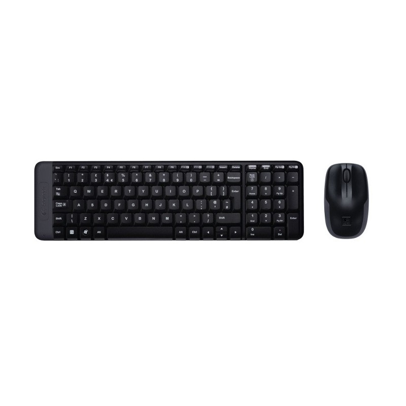 Logitech Wireless Combo MK220 - Tastatur-und-Maus-Set