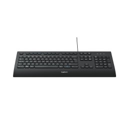 Logitech K280E Pro f  Business tastiera USB QWERTY US International Nero