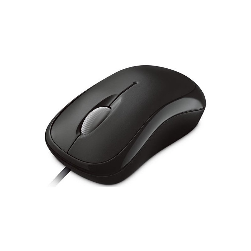 Microsoft Basic Optical Mouse - Maus - rechts- und linkshandig