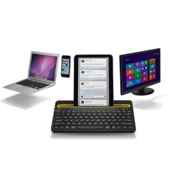 Logitech Bluetooth® Multi-Device Keyboard K480 tastiera QWERTZ Tedesco Nero