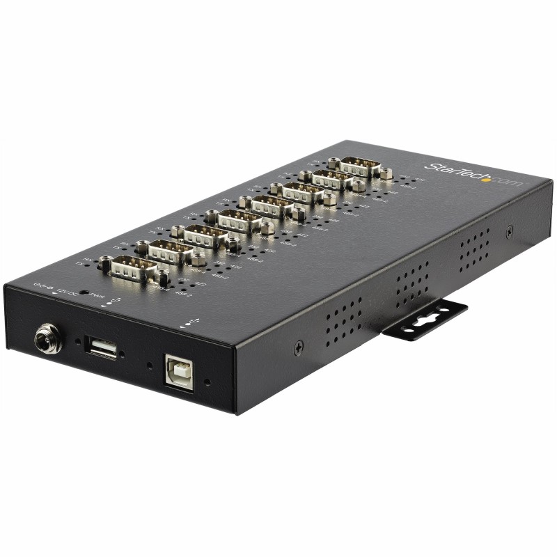 StarTech.com 8 Port industrieller USB auf RS232/ 422/ 485 Serieller Adapter