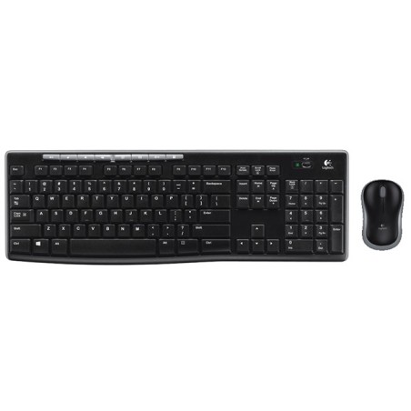 Logitech Wireless Combo MK270 tastiera Mouse incluso RF Wireless QWERTZ Ungherese Nero