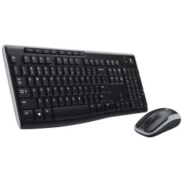 Logitech Wireless Combo MK270 tastiera Mouse incluso RF Wireless QWERTZ Ungherese Nero