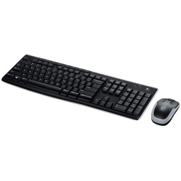 Logitech Wireless Combo MK270 tastiera Mouse incluso RF Wireless QWERTZ Ungherese Nero