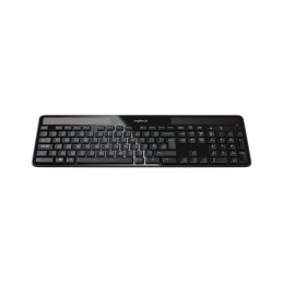 Logitech Wireless Solar Keyboard K750 tastiera RF Wireless QWERTY Inglese UK Nero