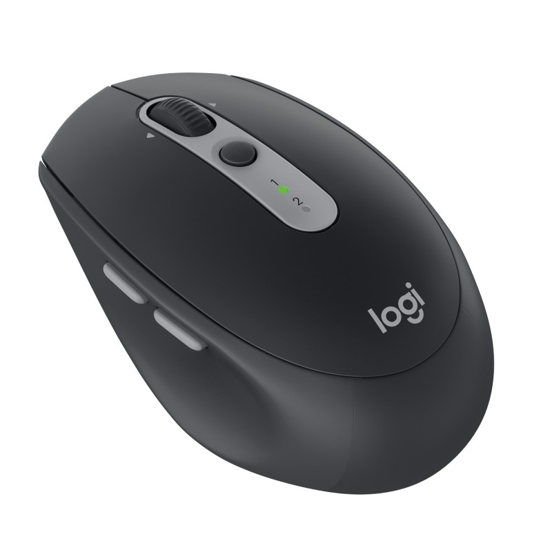 Logitech M590 Silent - Maus - Fur Rechtshander - optisch - 7 Tasten - kabellos - Bluetooth, 2.4 GHz - kabelloser Empfanger (USB)