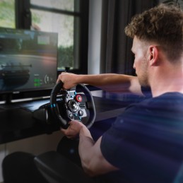 Logitech G Logitech G29 Driving Force Racing Wheel Volante da Corsa, Pedali Regolabili, Ritorno di Forza Reale, Comandi Cambio