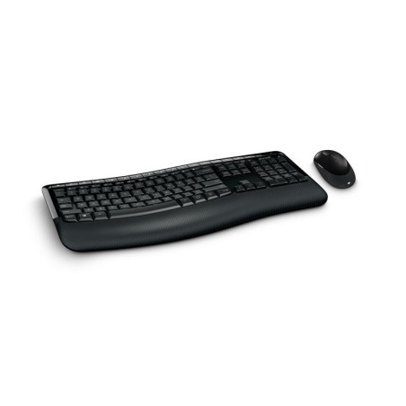 Microsoft PP4-00008 tastiera Mouse incluso RF Wireless QWERTZ Tedesco Nero