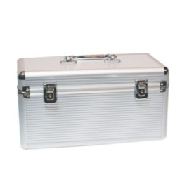 LogiLink UA0219 custodia per unità di archiviazione Suitcase case ABS sintetico Argento