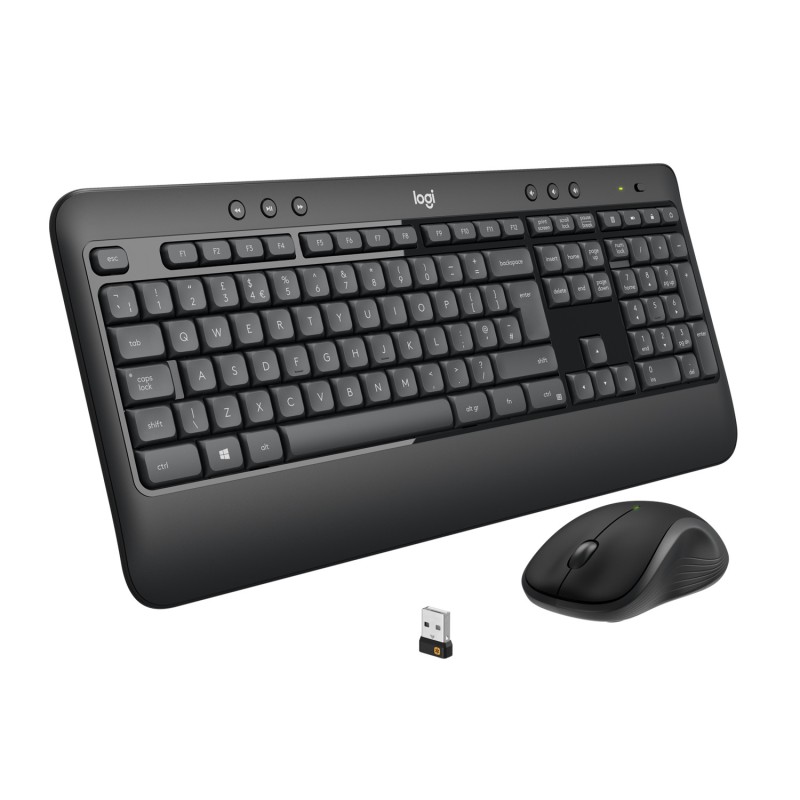 Logitech MK540 Advanced - Tastatur-und-Maus-Set - kabellos - 2.4 GHz - QWERTZ - Deutsch (Schweiz)