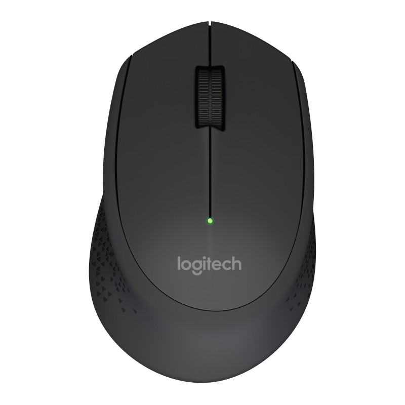 Logitech M280 - Maus - Fur Rechtshander - optisch - 3 Tasten - kabellos - 2.4 GHz - kabelloser Empfanger (USB)