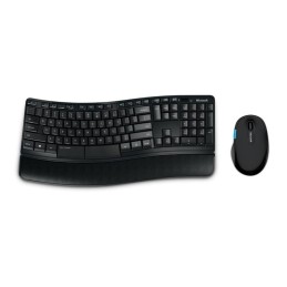 Microsoft Sculpt Comfort Desktop tastiera Mouse incluso RF Wireless QWERTZ Tedesco Nero