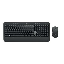 Logitech Advanced MK540 tastiera Mouse incluso USB QWERTZ Tedesco Nero, Bianco