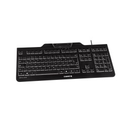 CHERRY KC 1000 SC tastiera USB QWERTY Inglese US Nero