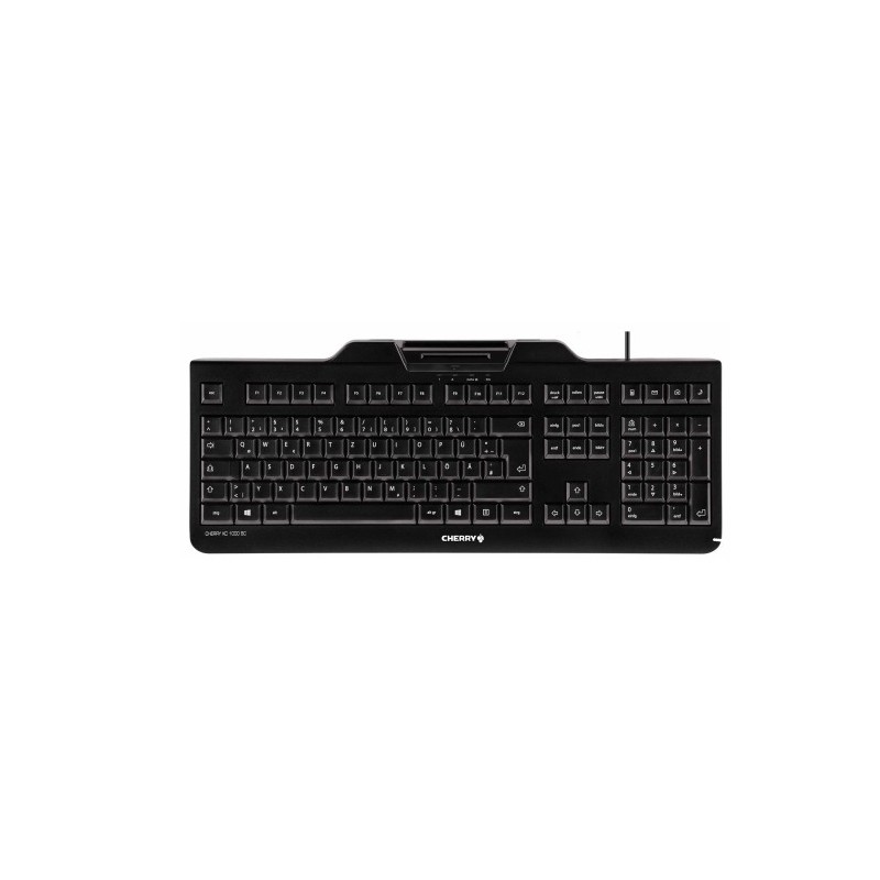 Cherry KC 1000 SC - Tastatur - USB - Belgien