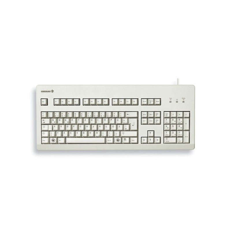 Cherry G80-3000 - Tastatur - PS/2, USB - Deutsch