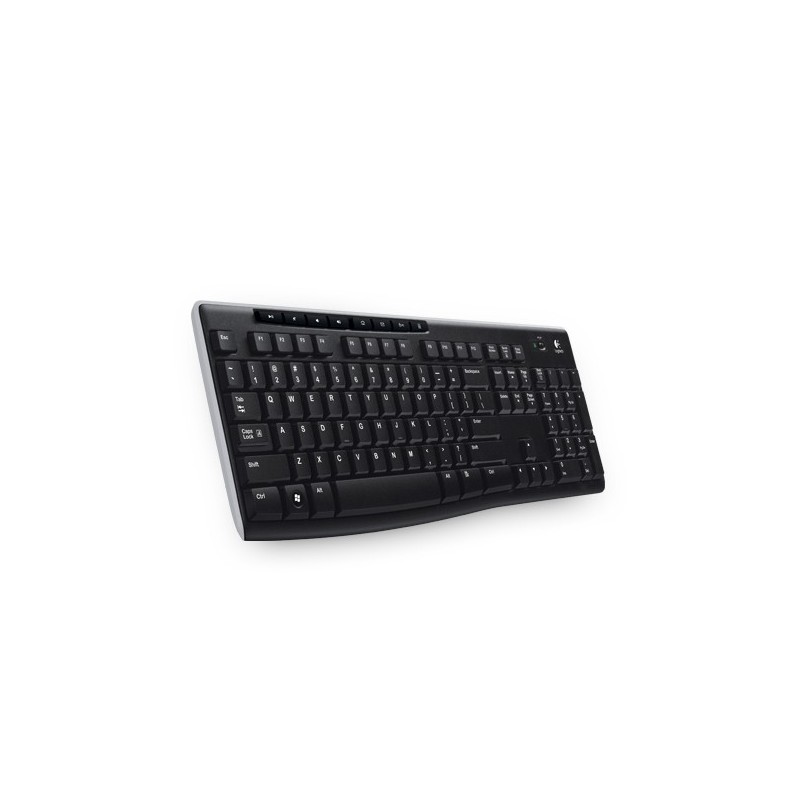 Logitech Wireless Keyboard K270 tastiera RF Wireless QWERTZ Ceco Nero