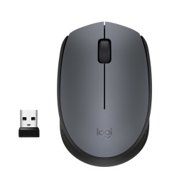 Logitech M170 Grey-K mouse Ufficio Ambidestro RF Wireless Ottico 1000 DPI