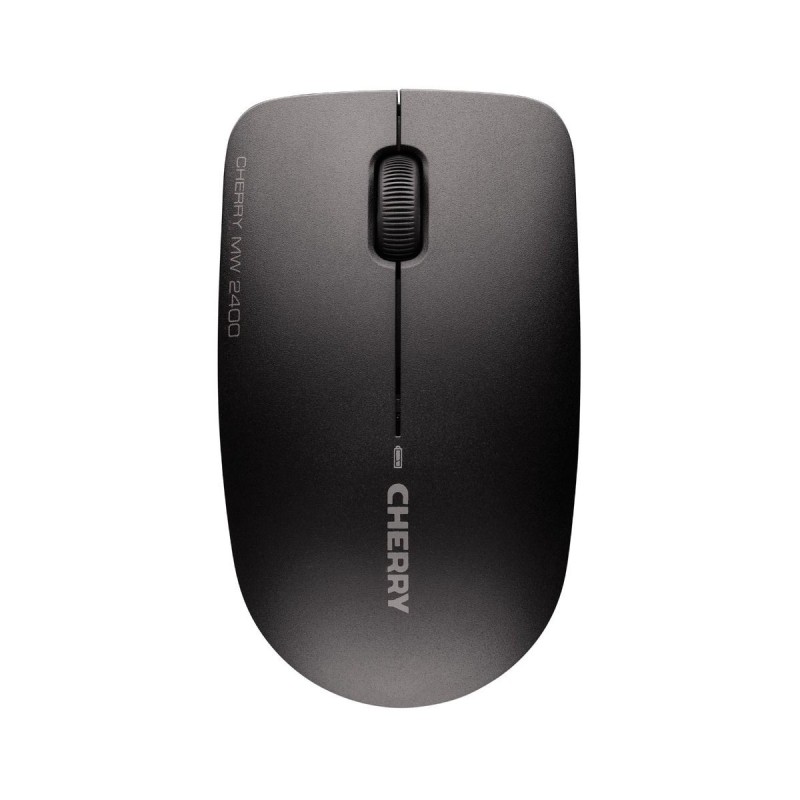 Cherry MW 2400 - Maus - rechts- und linkshandig - optisch - 3 Tasten - kabellos - 2.4 GHz - kabelloser Empfanger (USB)