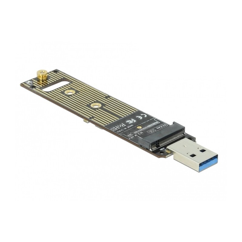 Delock Speicher-Controller - M.2 - M.2 NVMe Card - 10 Gbit/s - USB 3.1 (Gen 2)