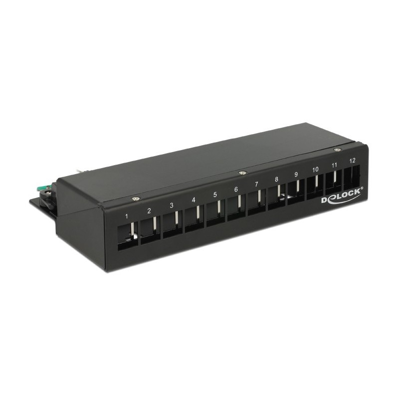 Delock Keystone Desktop Patch Panel - Patch Panel