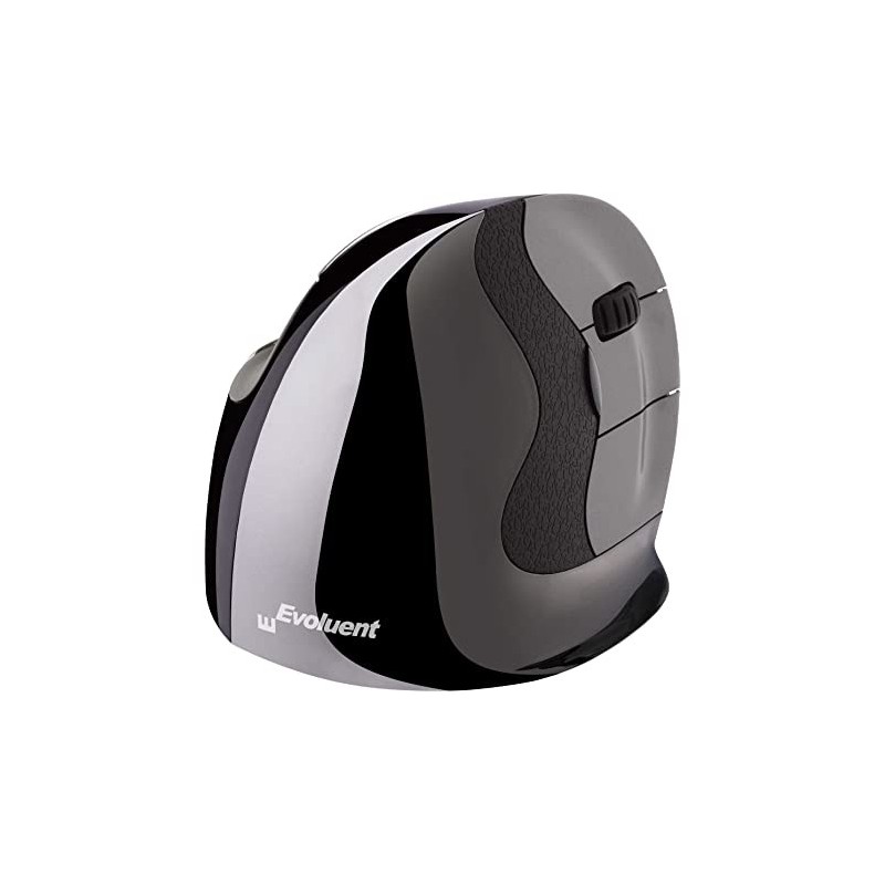 Evoluent VerticalMouse D Small - Vertikale Maus - ergonomisch - Laser - 6 Tasten - kabellos - kabelloser Empfanger (USB)