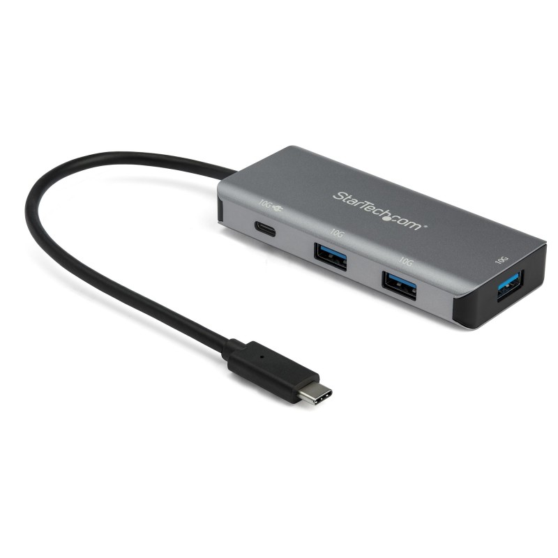 StarTech.com HB31C3A1CPD3 4-Port  USB-C-Hub (mit Stromversorgung, 10 Gbit/s, 3 x USB-A- und 1x 25 cm USB-C Anschlusskabel)