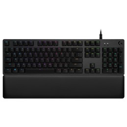 Logitech G G513 CARBON LIGHTSYNC RGB Mechanical Gaming Keyboard, GX Brown tastiera USB QWERTY Inglese Carbonio