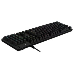 Logitech G G512 CARBON LIGHTSYNC RGB Mechanical Gaming Keyboard with GX Brown switches tastiera USB QWERTY Spagnolo Carbonio