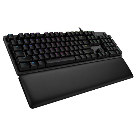 Logitech G G513 CARBON LIGHTSYNC RGB Mechanical Gaming Keyboard, GX Brown tastiera USB Nordic Carbonio