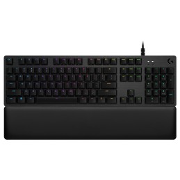 Logitech G G513 CARBON LIGHTSYNC RGB Mechanical Gaming Keyboard, GX Brown tastiera USB Nordic Carbonio