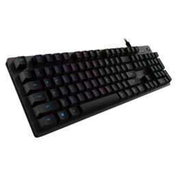 Logitech G G512 CARBON LIGHTSYNC RGB Mechanical Gaming Keyboard with GX Brown switches tastiera USB QWERTZ Svizzere Carbonio
