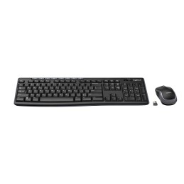 Logitech Wireless Combo MK270 tastiera Mouse incluso RF Wireless QWERTY Nordic Nero