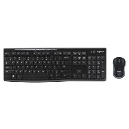 Logitech Wireless Combo MK270 tastiera Mouse incluso RF Wireless QWERTY Nordic Nero