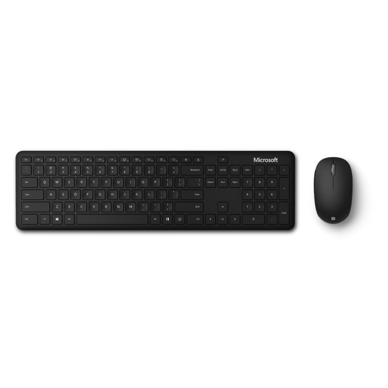 Microsoft Bluetooth Desktop tastiera Mouse incluso Nero