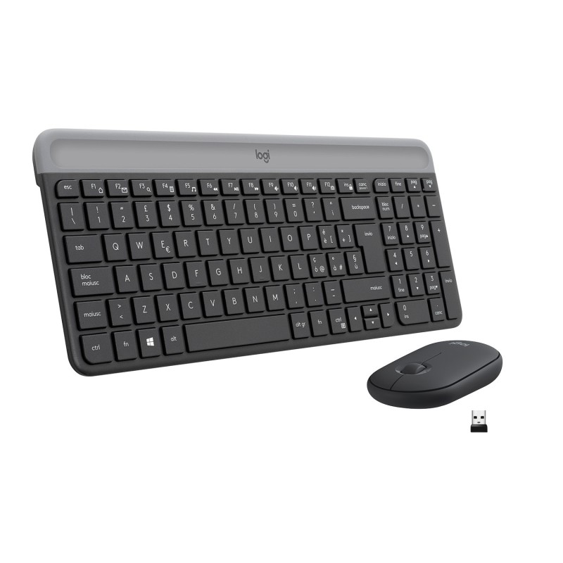 Logitech Slim Wireless Combo MK470 - Tastatur-und-Maus-Set