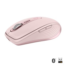 Logitech MX Anywhere 3 mouse Viaggio Mano destra RF senza fili + Bluetooth Laser 4000 DPI