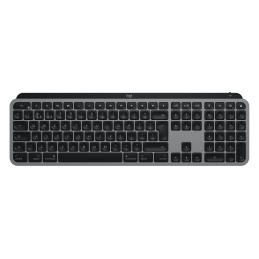 Logitech MX Keys f  Mac tastiera RF senza fili + Bluetooth QWERTZ Tedesco Grigio