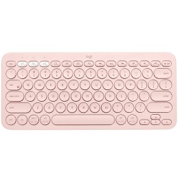 Logitech K380 Multi-Device Bluetooth® Keyboard tastiera Svizzere Rosa
