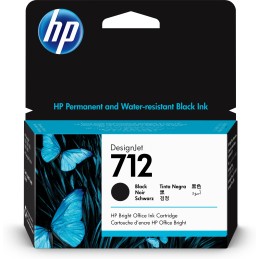 HP 712 - 38 ml - Schwarz -...