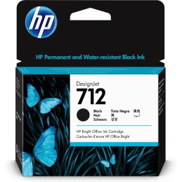 HP 712 - 80 ml - Schwarz -...