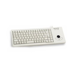 CHERRY XS Trackball tastiera USB Belga Grigio