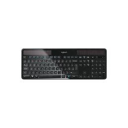 Logitech Wireless Solar Keyboard K750 tastiera RF Wireless QWERTY Spagnolo Nero