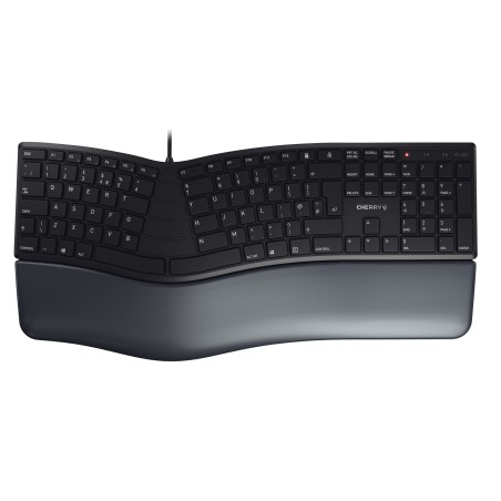 CHERRY KC 4500 ERGO tastiera USB QWERTY Inglese UK Nero